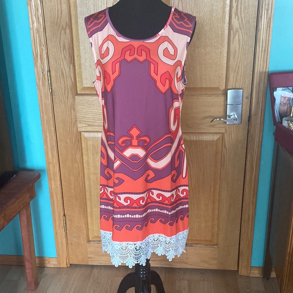 White mark summer dress